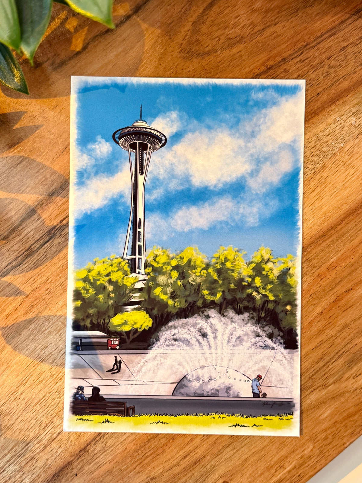 Space Needle Print