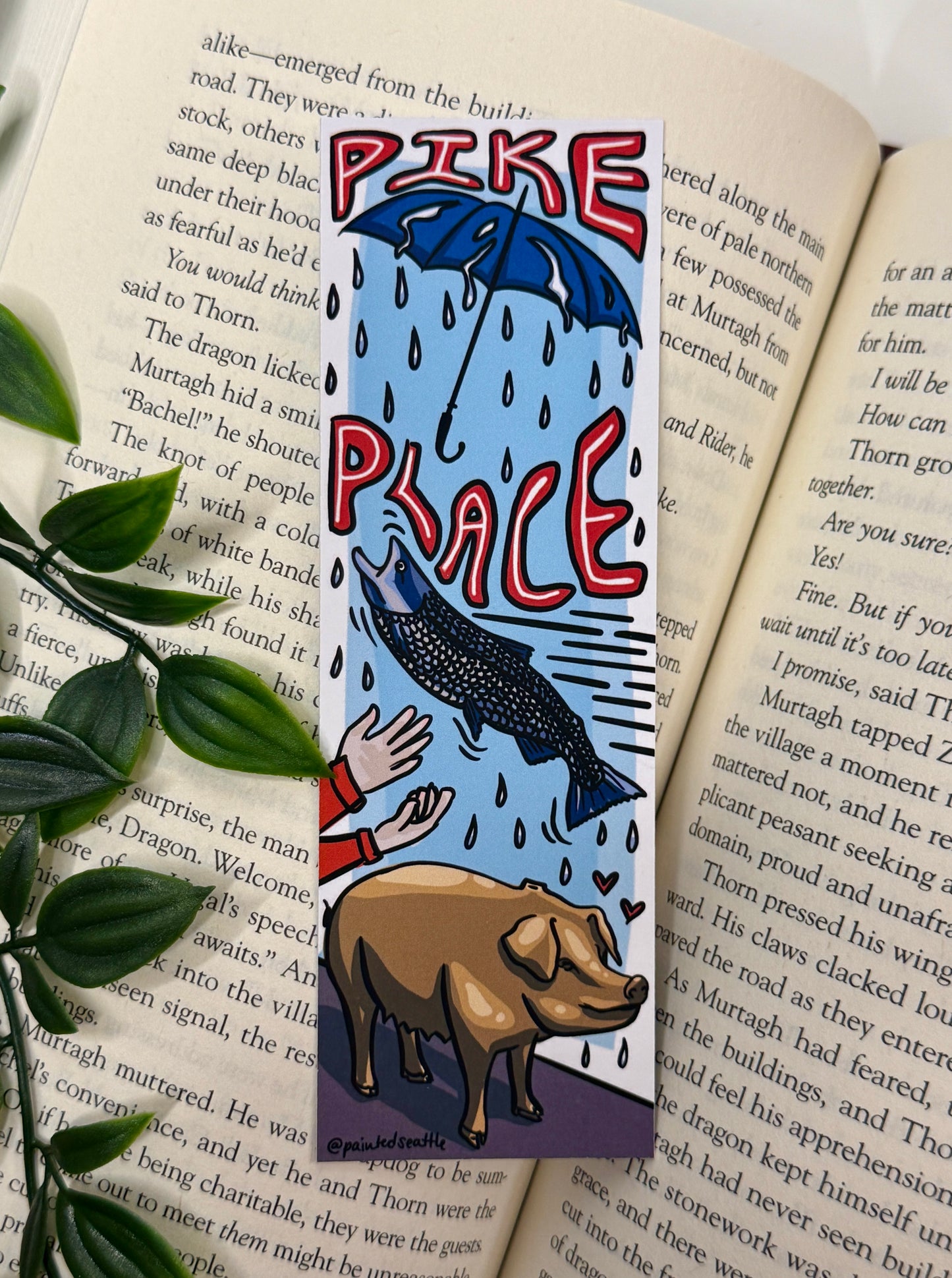 Pike Place Market Bookmark