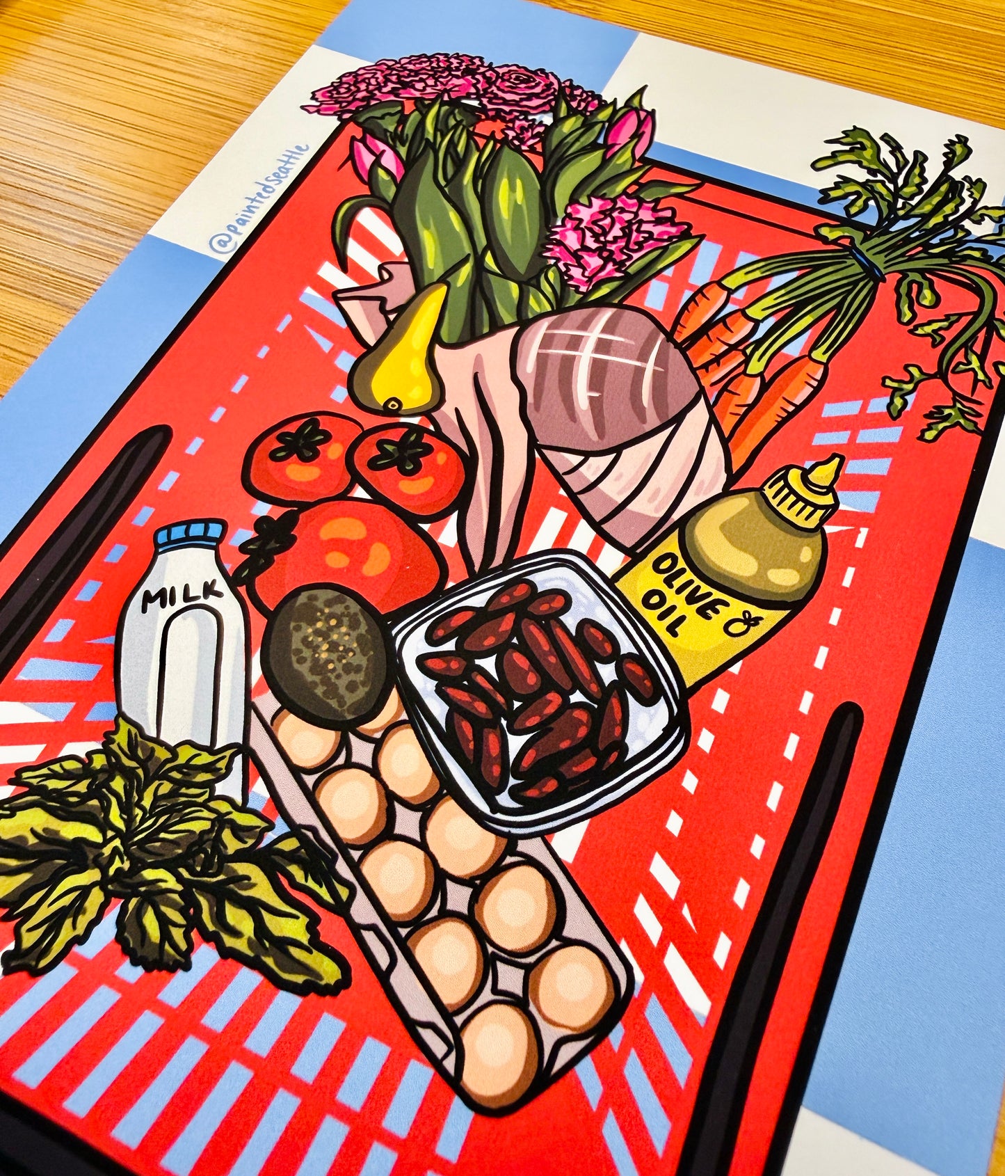 Trip to the Market Print