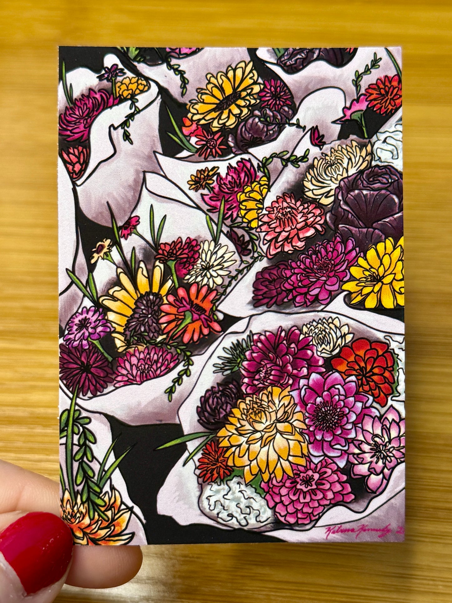 Mini Print - Market Bouquets