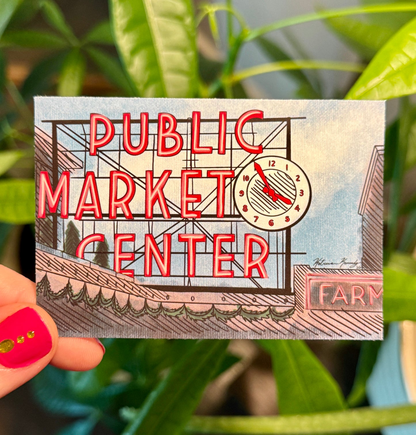 Mini Print - Public Market Sign