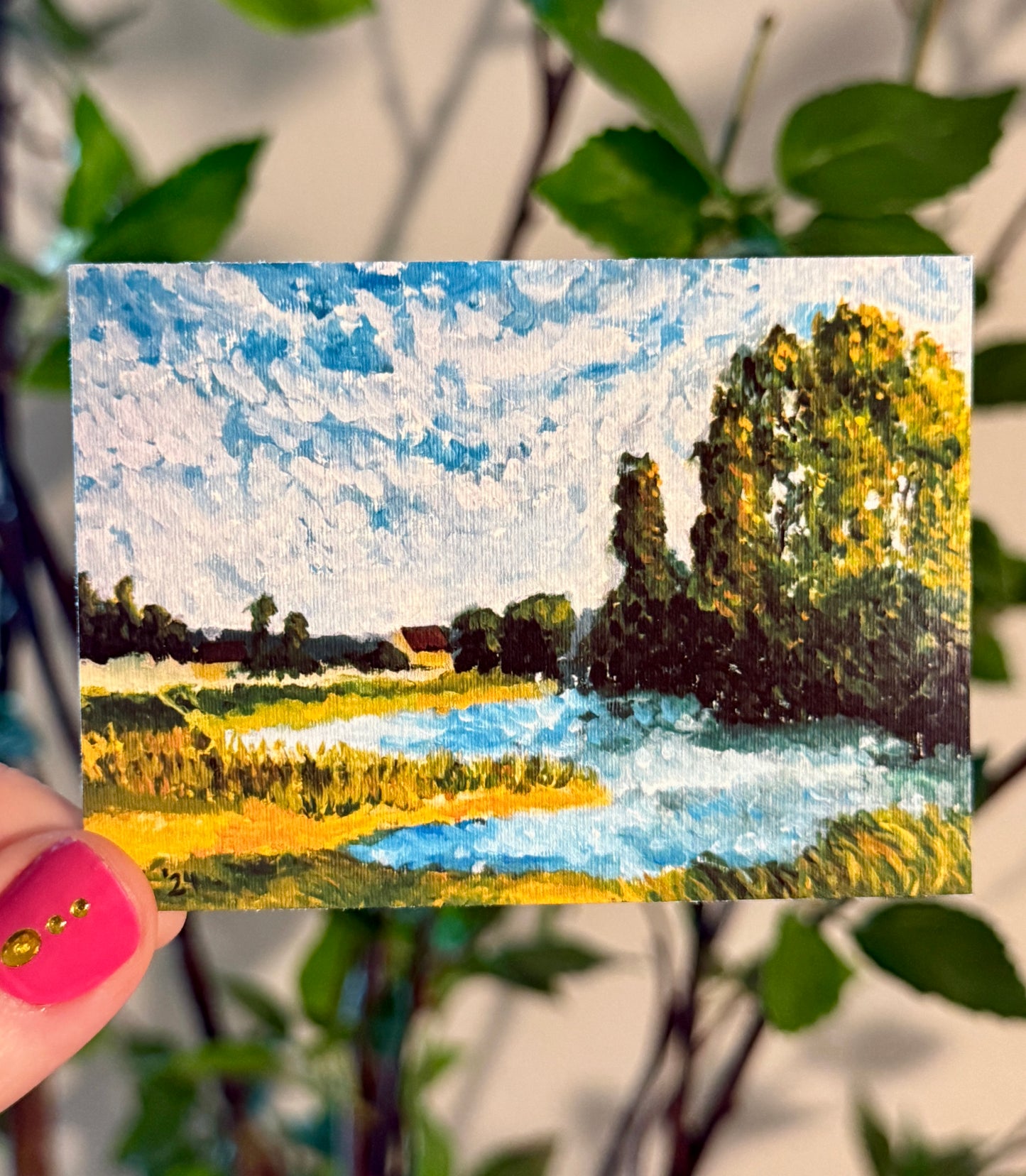Mini Print - Summer Landscape