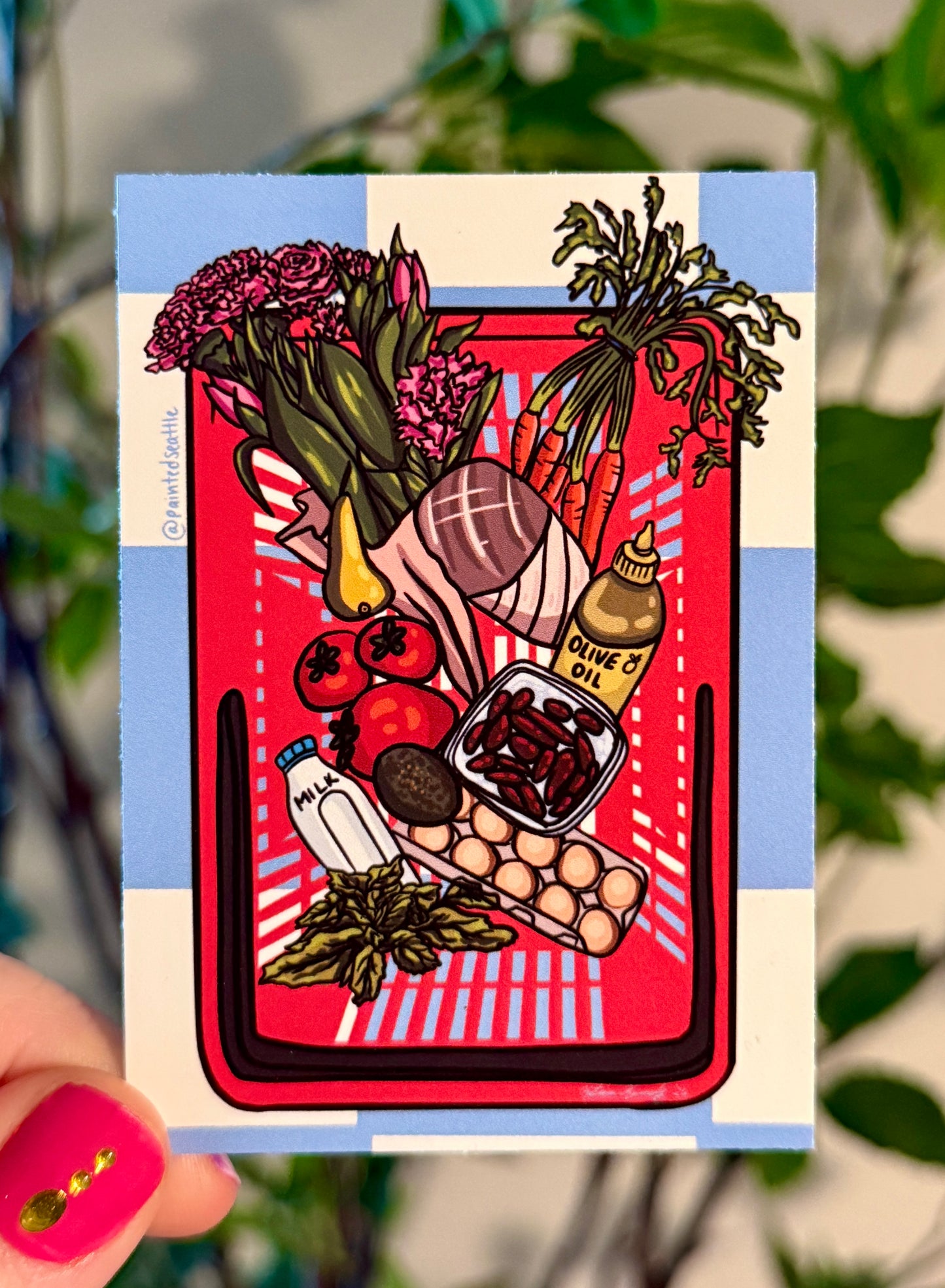 Mini Print - Trip to the Market
