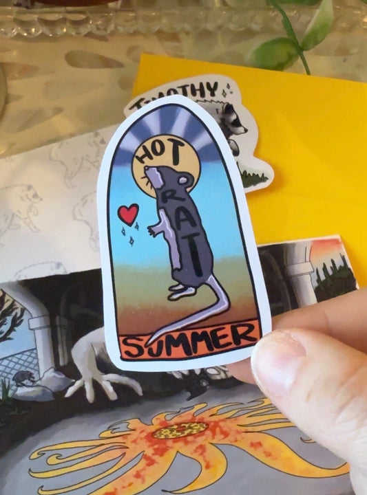 Saint Rat Sticker