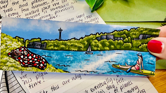 Gas Works Park Bookmark