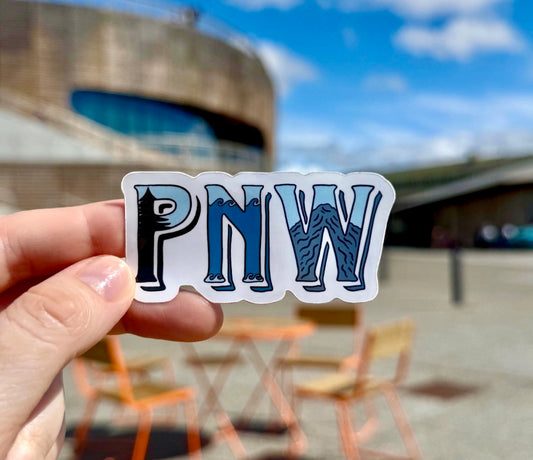 PNW Sticker (3 x 1")