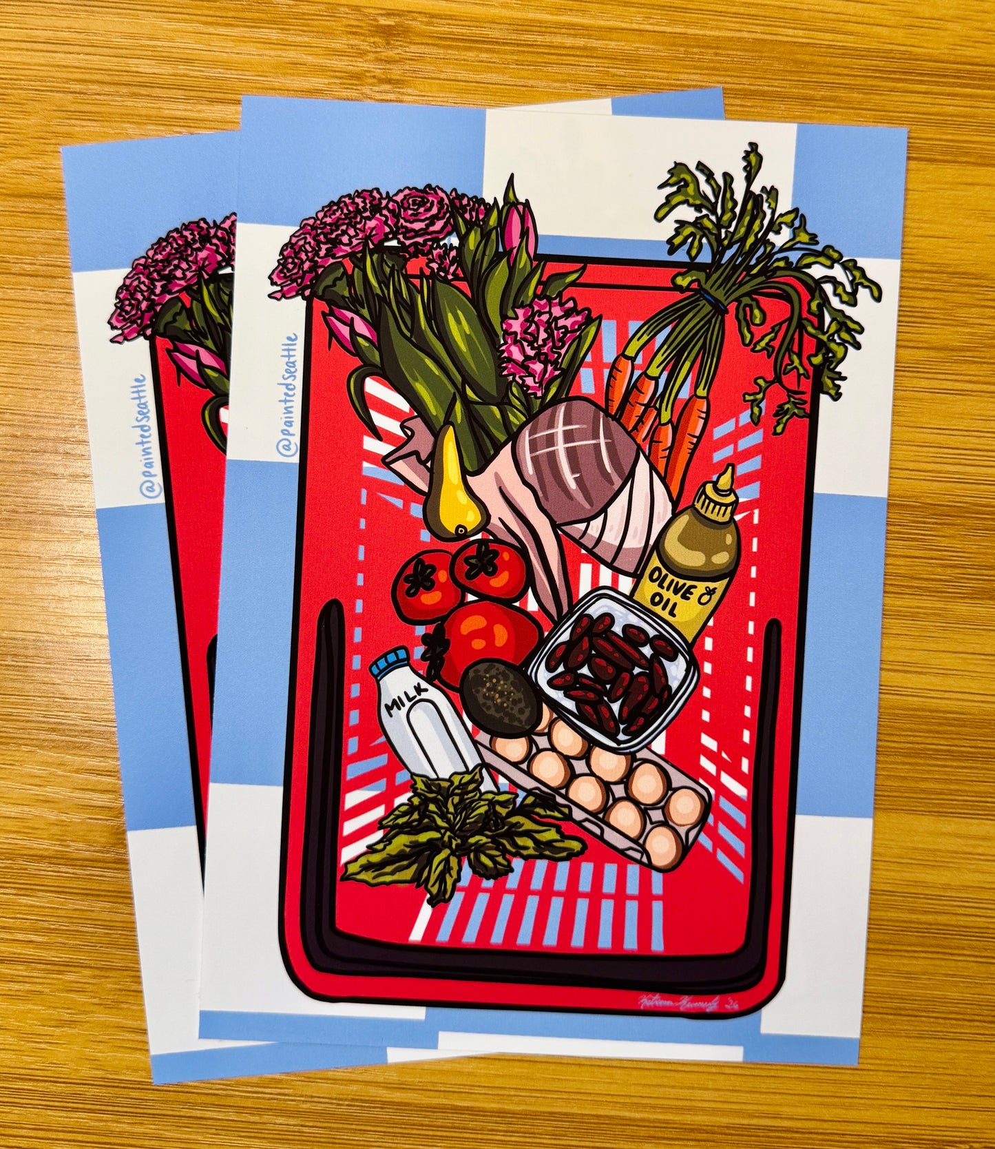 Trip to the Market Print