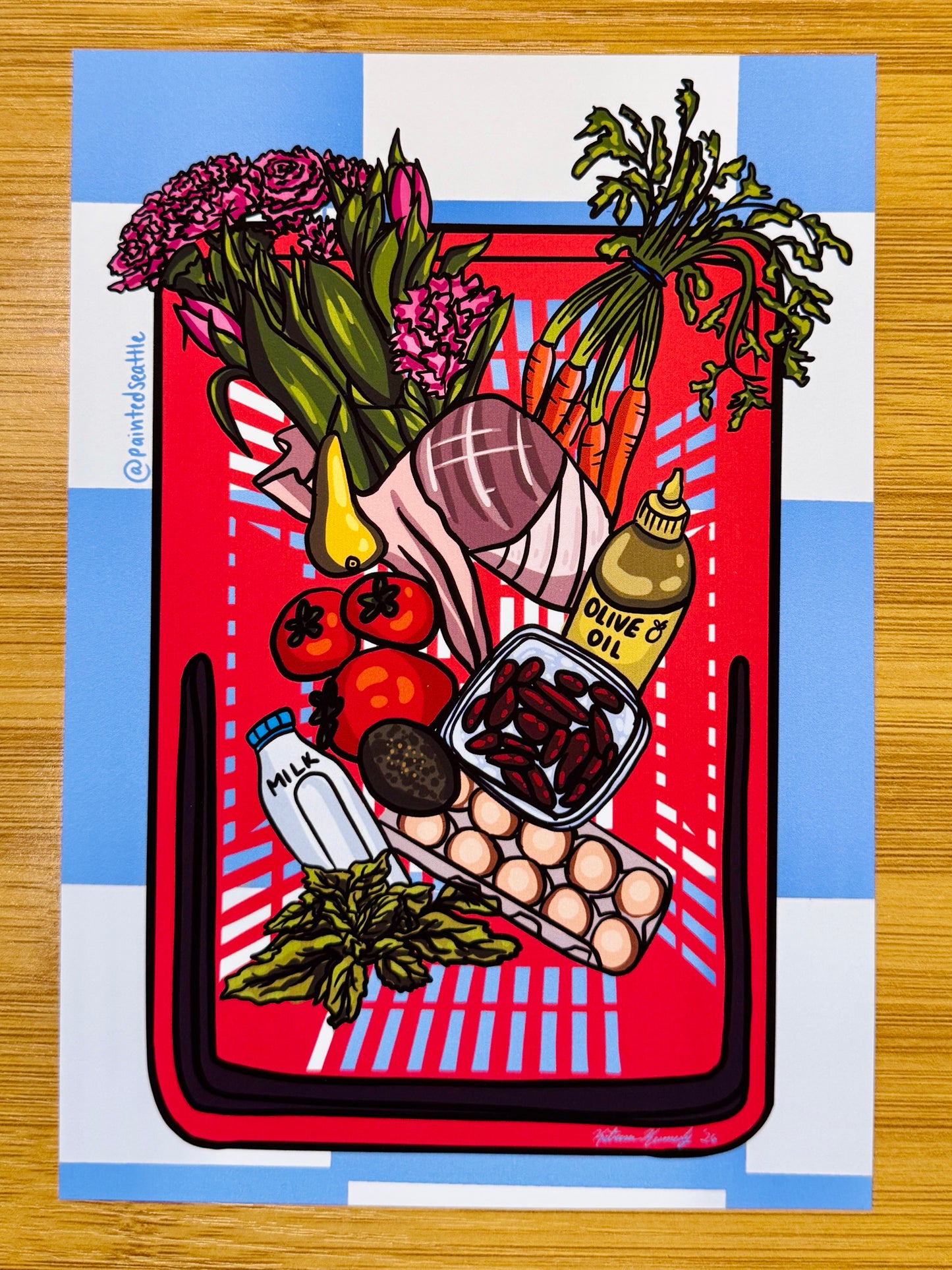 Trip to the Market Print