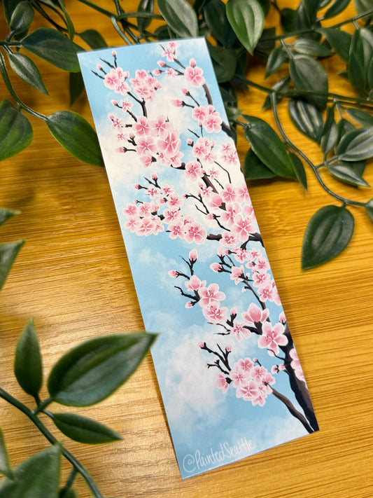 UW Cherry Blossoms Bookmark