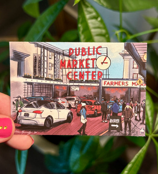 Mini Print - Pike Place Market